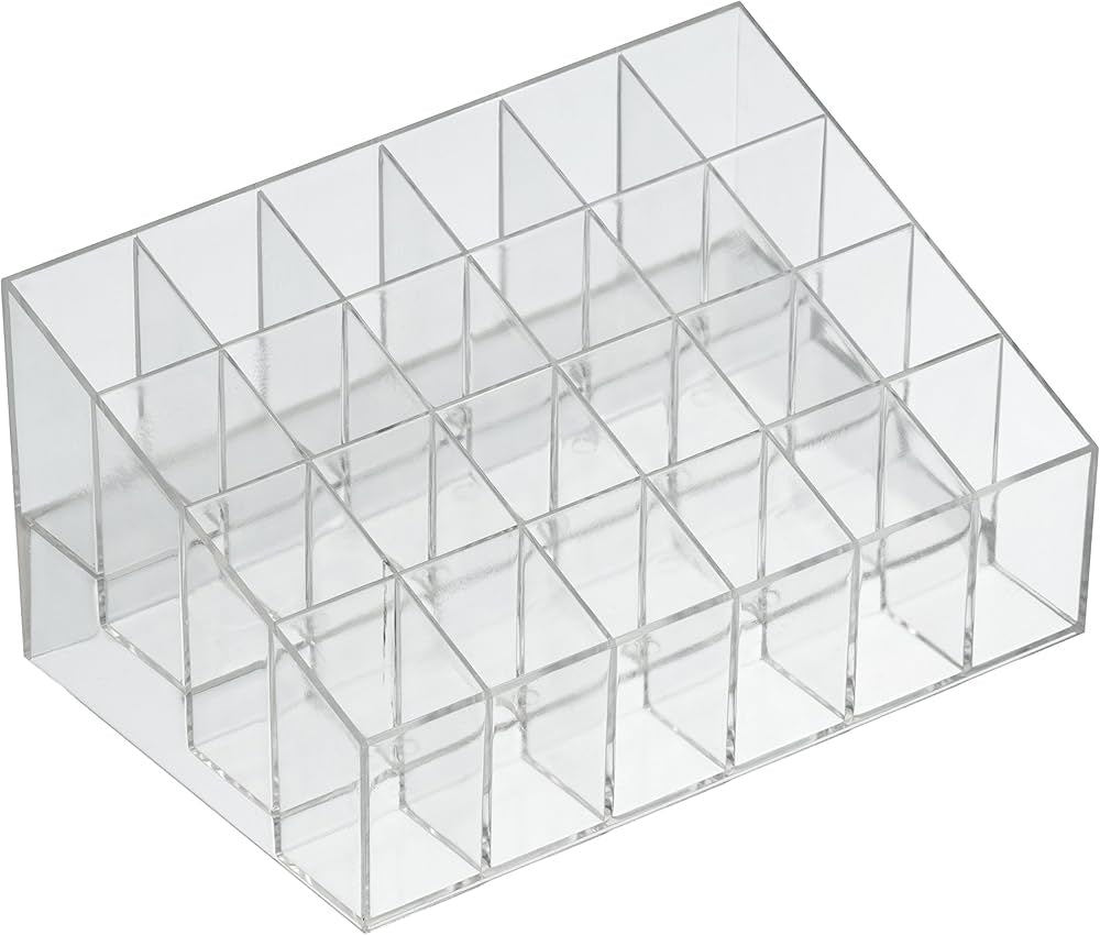 Makeup Lipstick Cosmetic Display Stand, Rack Holder, Organiser, Lip Gloss Storage