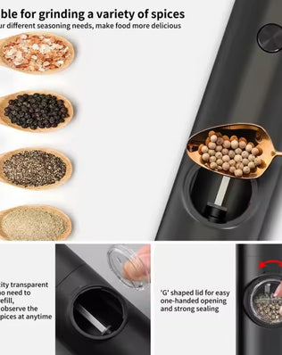 Electric Automatic Pepper And Salt Grinder - Problems Solved