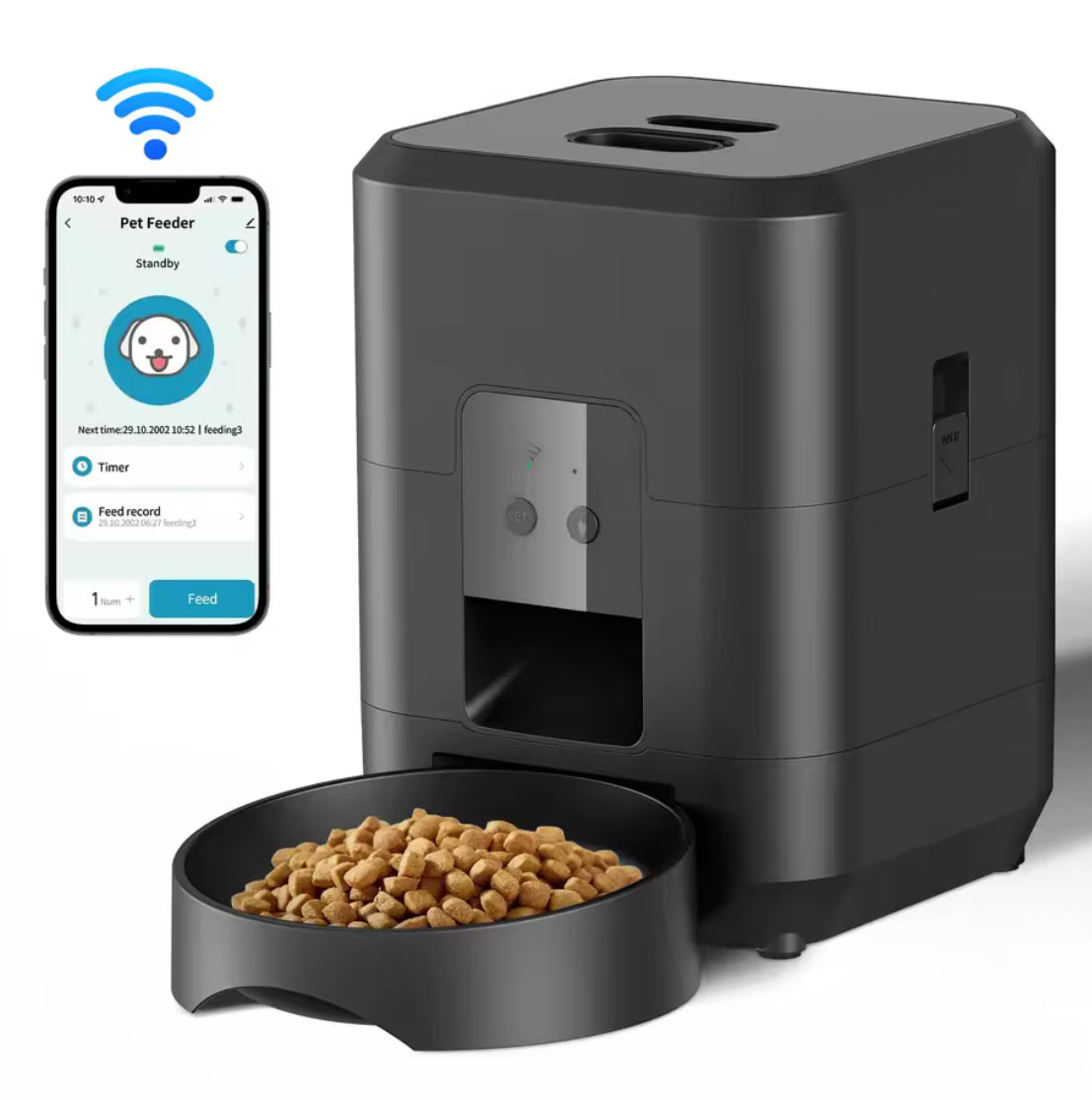 Smart Pet Feeder Automatic With Timed Quantitative - Problems Solved