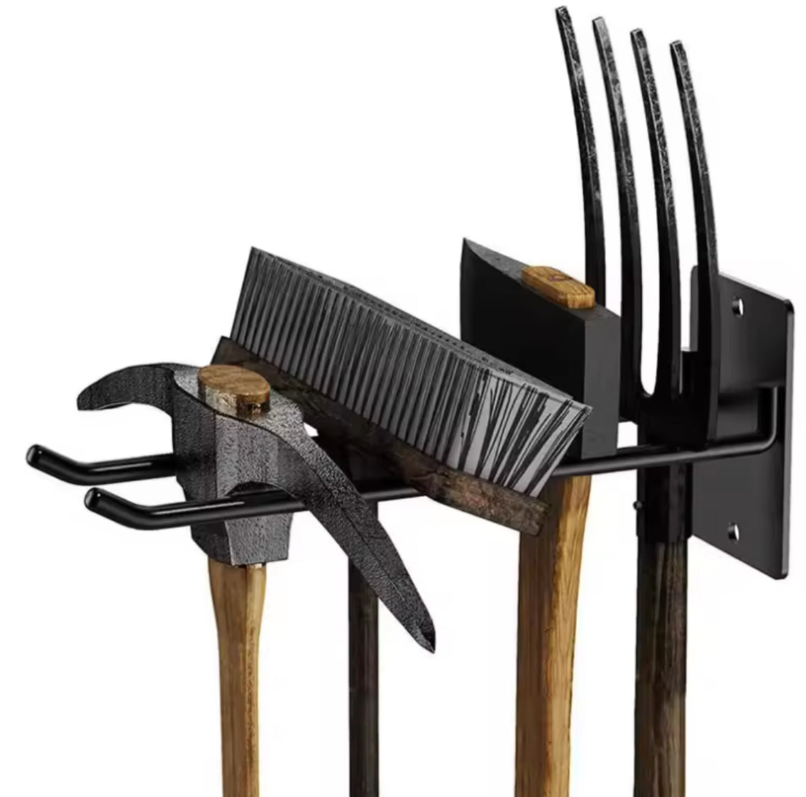 2PCS Tool Storage System Hooks Wall Holder Garage Storage Multi - Problems Solved