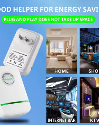 Pro Electricity Saving Box 90V-250V EU Plug Home Office Power Saver