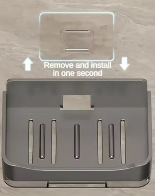 Bathroom Soap Holder Free-Punching Wall Mounted Soap - Problems Solved
