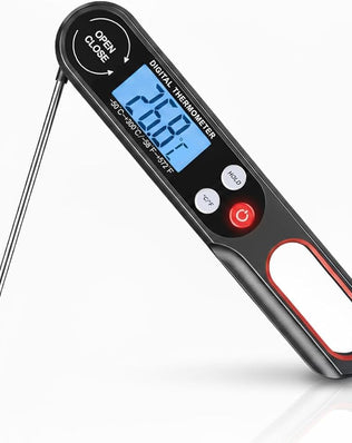 Problems Solved digital meat thermometer with backlight, wireless grill and air fryer thermometer for precise cooking.