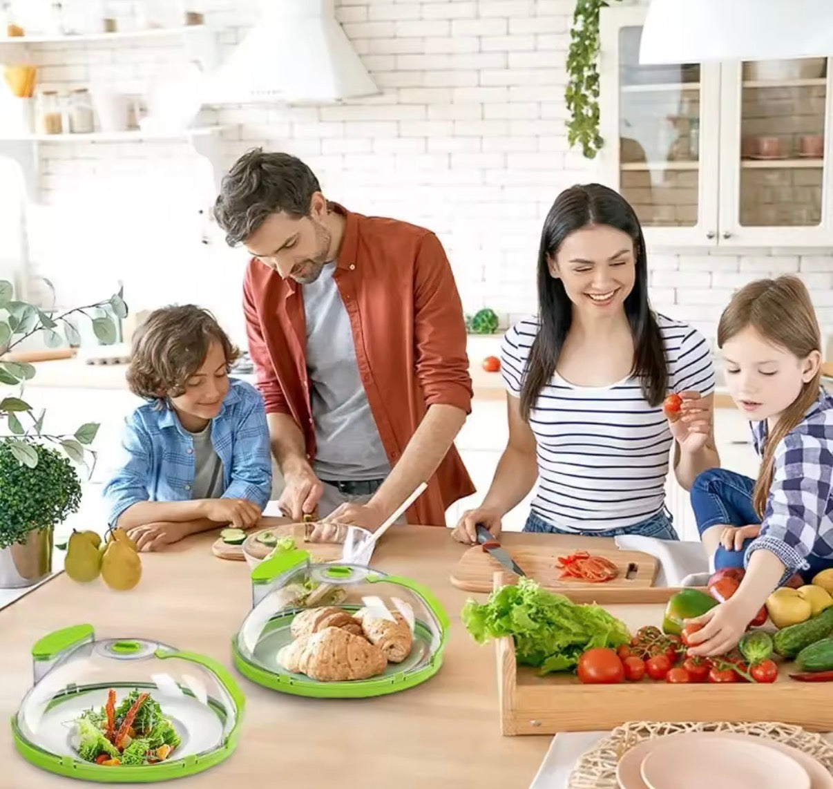 Microwave Cover for Food Clear Microwave Splatter Cover with Water Steamer and Handle