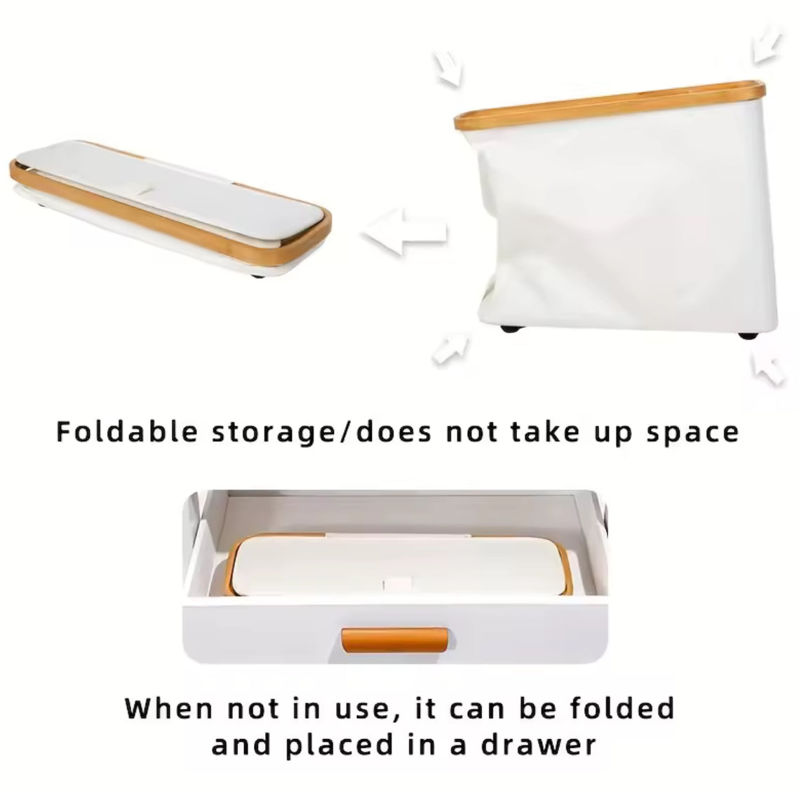 Foldable Toilet Paper Holder with Lid Large Capacity Space-Saving - Problems Solved