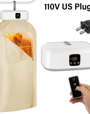 Portable Foldable Electric Clothes Dryer with UV Sterilization - Problems Solved