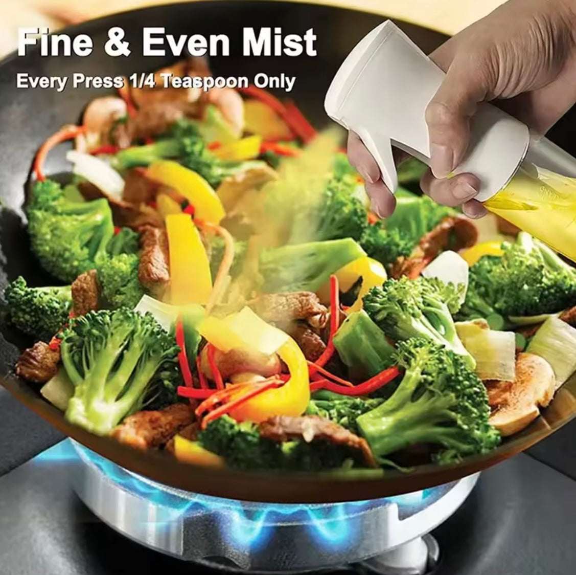 Oil Spray Bottle for Cooking & BBQ 200ml/300ml/500ml - Problems Solved