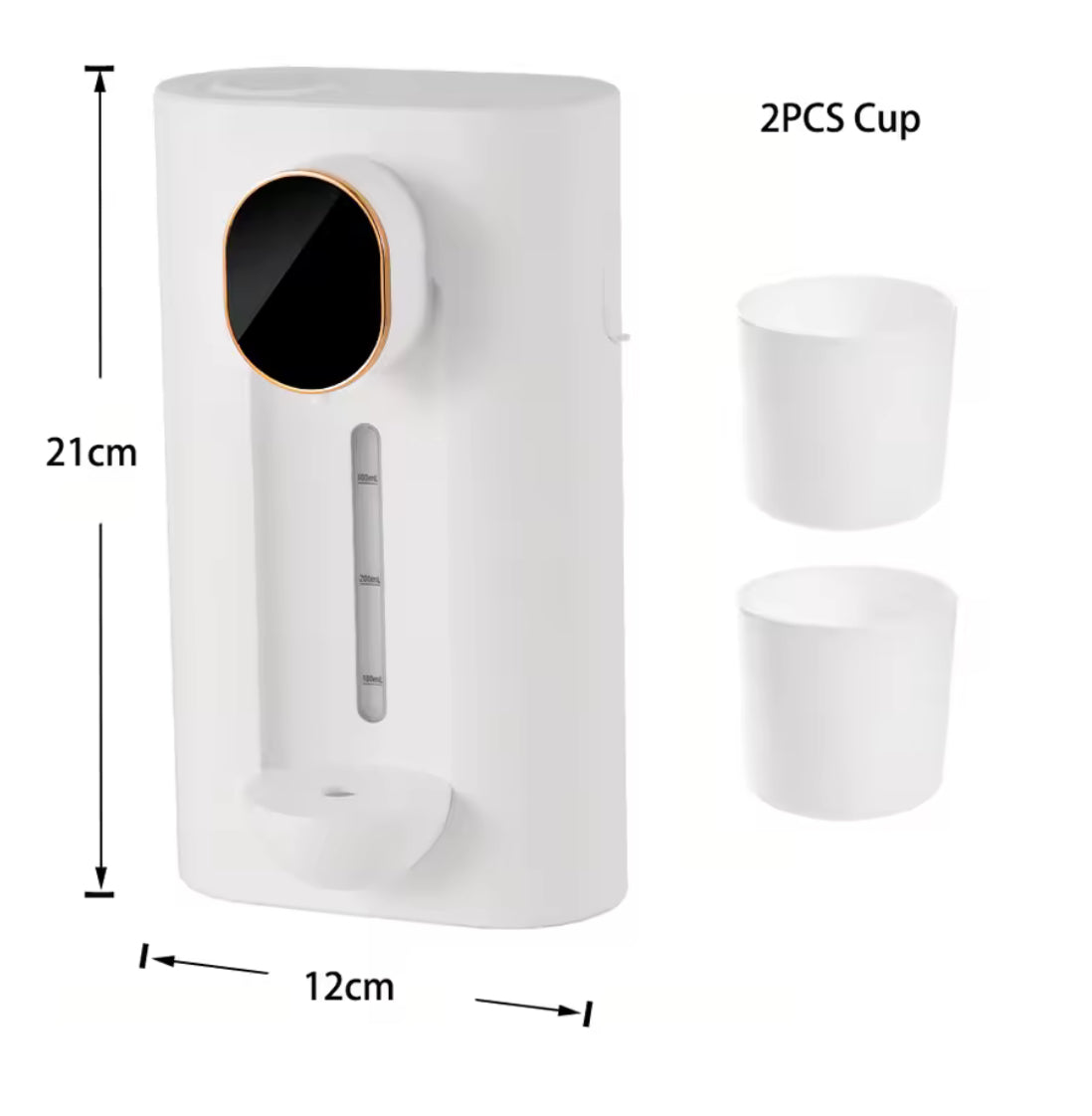 Wall-Mounted Automatic Mouthwash Dispenser (540ml) - Problems Solved