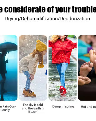 Electric Shoe & Boot Dryer with Fast Drying - Problems Solved