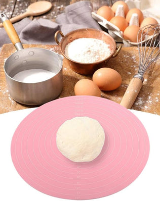 Silicone Baking Mat with Measurements for Cake Turntable Stand NonStick Heat