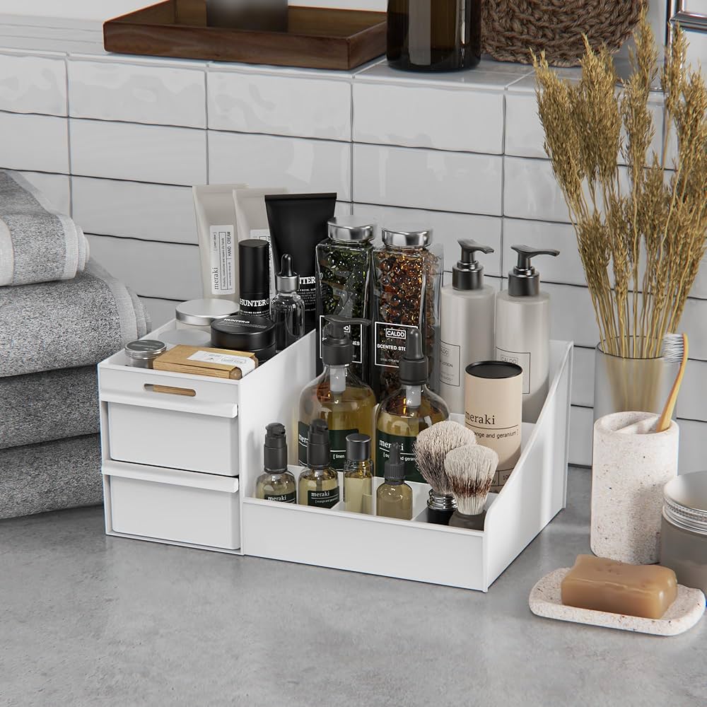 Makeup Organizer Storage Drawers, Large Capacity Cosmetic Organisers