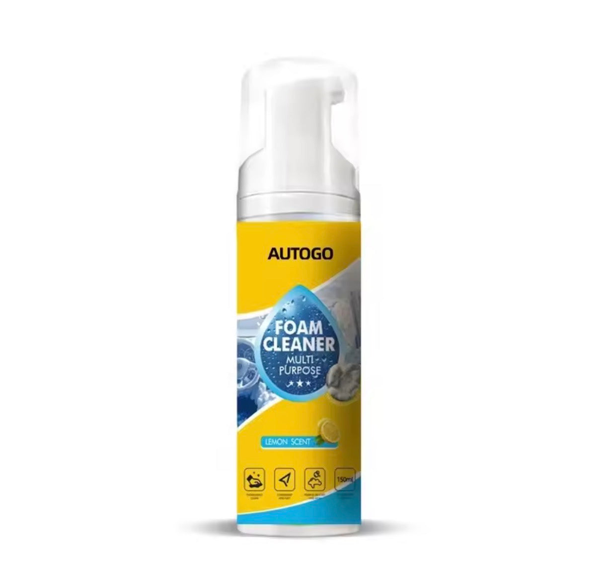 4-in-1 Multi-enzyme Foam Cleaner For Car Interior Leather Bathroom Sofa Clean Tool