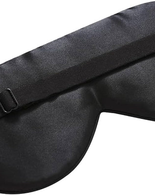 Organic Silk Sleep Mask Super Smooth Skin Care Soft Padding Lightweight