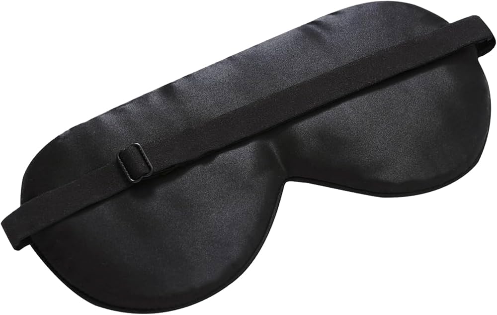 Organic Silk Sleep Mask Super Smooth Skin Care Soft Padding Lightweight