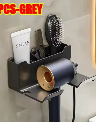 Wall-Mounted Hair Dryer & Styling Tool Holder - Problems Solved