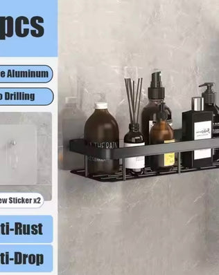 Bathroom Shelf for Shower & Toilet Storage - Problems Solved