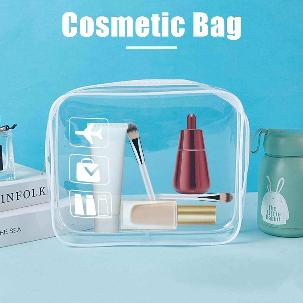 Clear Travel Toiletry Bag Tsa Approved Quart Size Travel Bag Clear Airport Carry On Liquid