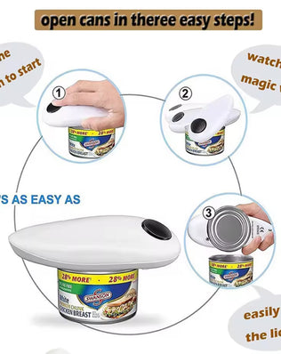 Hands-Free Electric Can & Jar Opener - Problems Solved