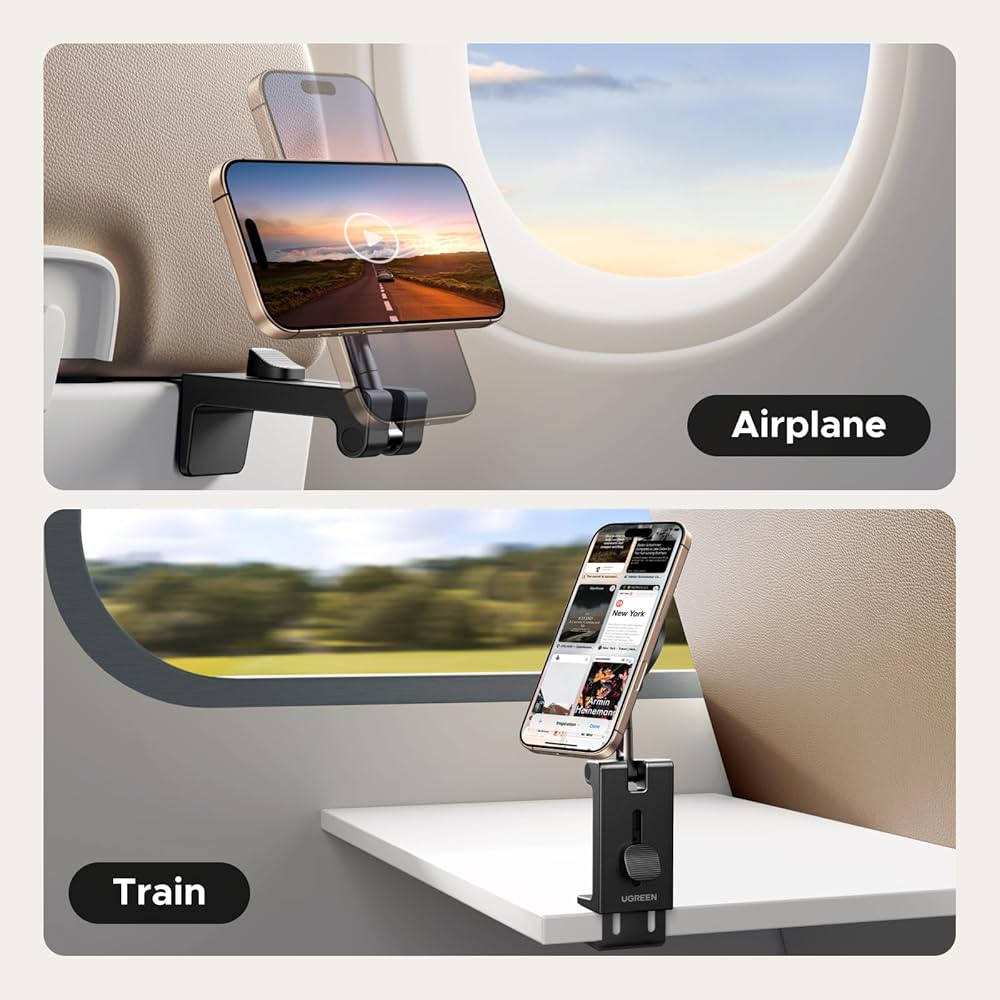 Airplane Phone Holder Plane Travel Essential Magsafe Magnetic