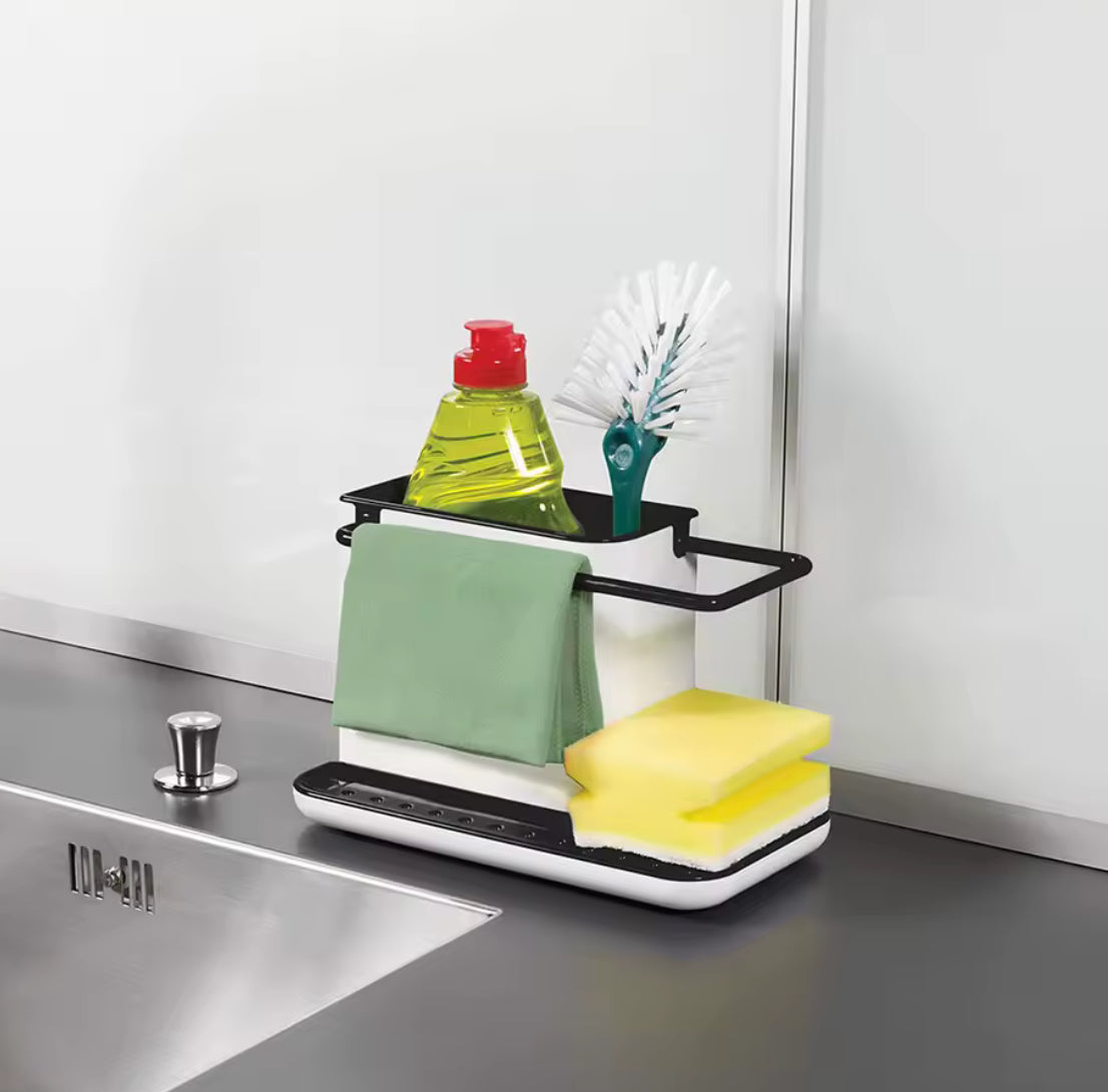 Kitchen Sponge Cloth Holder Sink Caddy Organiser - Problems Solved