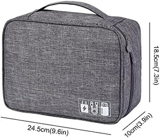 Travel Cable Organizer Bag, Electronics Accessories Organizer Bag, Universal Travel