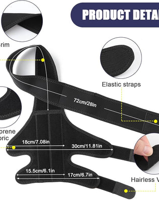 Dog rear leg braces from Problems Solved providing support for ligament injuries, hip, joint, and muscle stability.