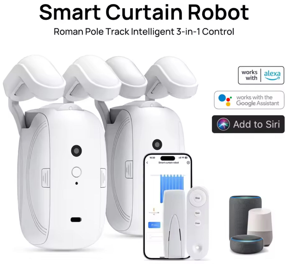 Smart Automatic Curtain Opener - Problems Solved