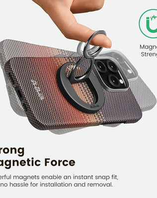 MagSafe Phone Grip, 360 Degree Rotation Magnetic Phone Grip