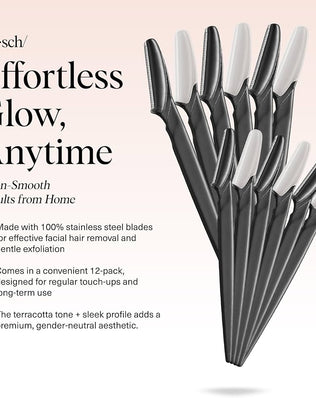 Dermaplaning Blades For Face, Face Razors for Women, Eyebrow Razor & Facial Hair
