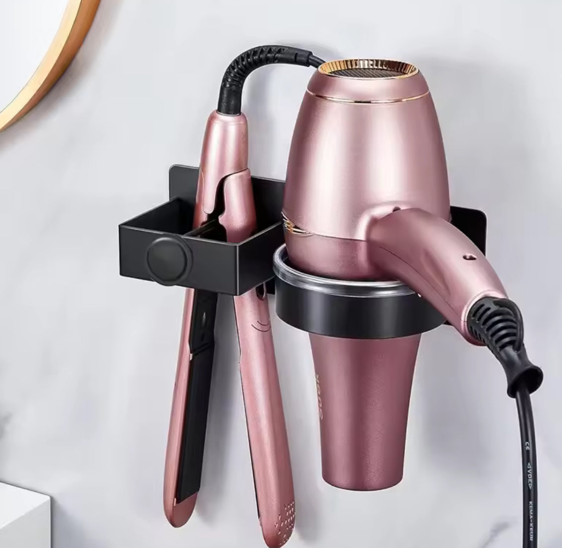 Hair Dryer & Straightener Holder Wall Mounted - Problems Solved