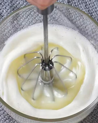 Stainless Steel Semi-Automatic Handheld Whisk - Problems Solved