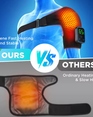 Wireless Shoulder Massager Pad Wrap APP-Controlled - Problems Solved