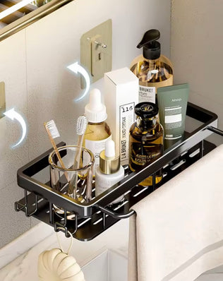 Bathroom Shelf for Shower & Toilet Storage - Problems Solved