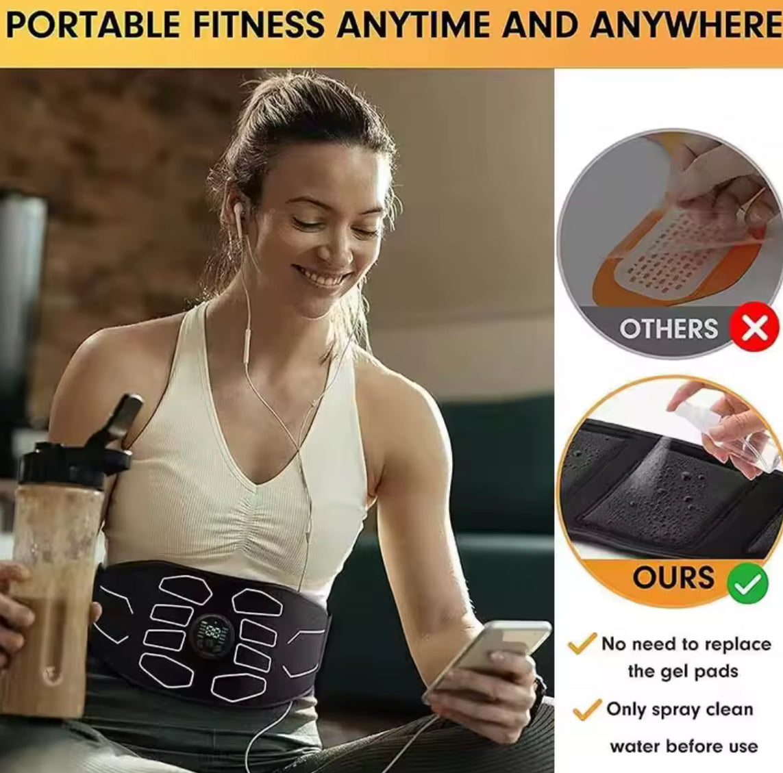 Muscle Stimulator Belt ABS Trainer - Problems Solved