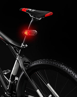 Ultra Bright Smart Bike Tail Light, USB Rechargeable Brake Sensing Bicycle Light