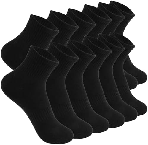 Problems Solved women's breathable ankle socks with cushioning, 10 pairs, moisture-wicking and comfortable for everyday wear.