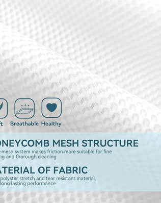 Problems Solved 3-piece mesh laundry bags for delicates with zippers, small washing bags for socks and delicate clothing.