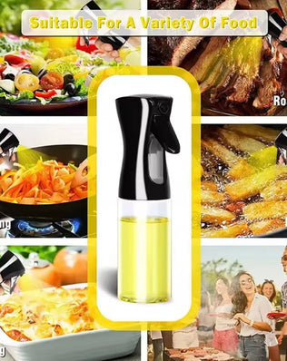 Oil Spray Bottle for Cooking & BBQ 200ml/300ml/500ml - Problems Solved