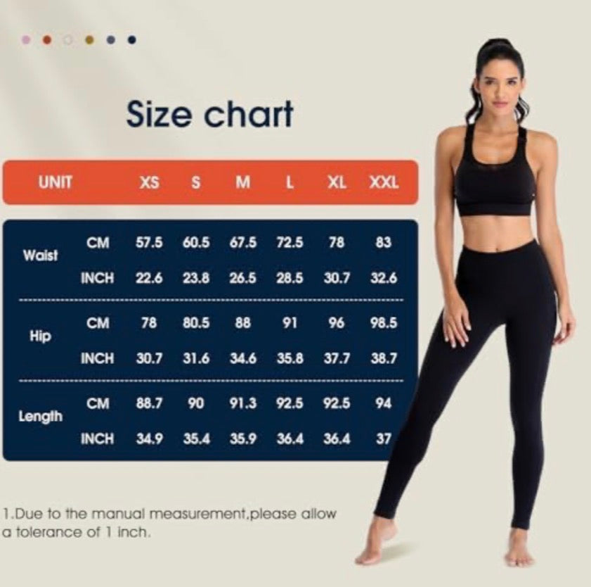 Women's high waist sports leggings with pockets from Problems Solved, featuring a comfortable fit and stretchy fabric for active wear.