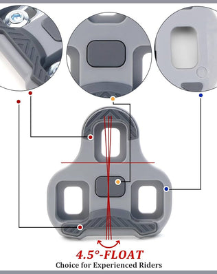 Problems Solved Look Keo Bike Pedals 3-Hole Grip Blade 2 Max Carbon Classic Cleats installed for cycling performance.