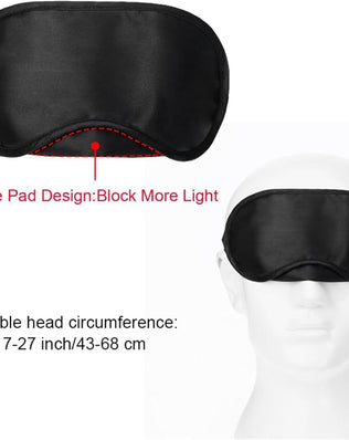 Pack of 10 Eye Mask Eye Visor Blanket Sleeping Mask Travel Sleep Cover with Nose Cushion