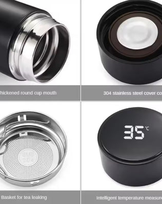 Smart Thermos Bottle with LED Temperature Display (500ml) - Problems Solved