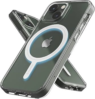 Shockproof iPhone Case with MagSafe, PC & TPU Clear Phone Case for iPhone 13 mini