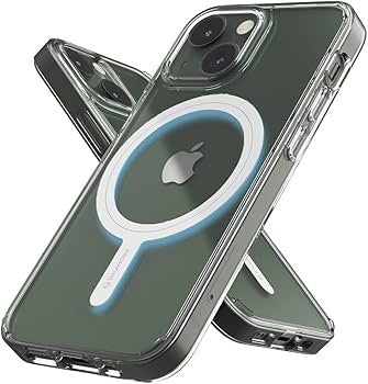 Shockproof iPhone Case with MagSafe, PC & TPU Clear Phone Case for iPhone 13 mini