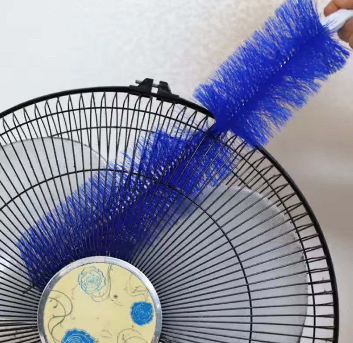 Fan Dust Brush–No Disassembly,Deep Clean,Soft Bristles Non-Scratch