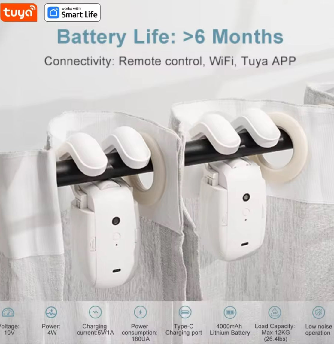 Smart Automatic Curtain Opener - Problems Solved