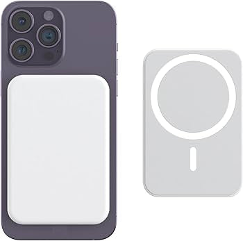 Problems Solved wireless magnetic power bank with 5000mAh capacity, portable charger, MagSafe compatibility, and 15W fast charging.