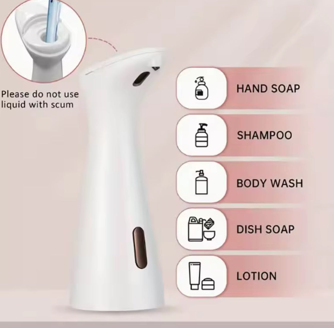 Automatic Touchless Soap & Sanitizer Dispenser - Problems Solved