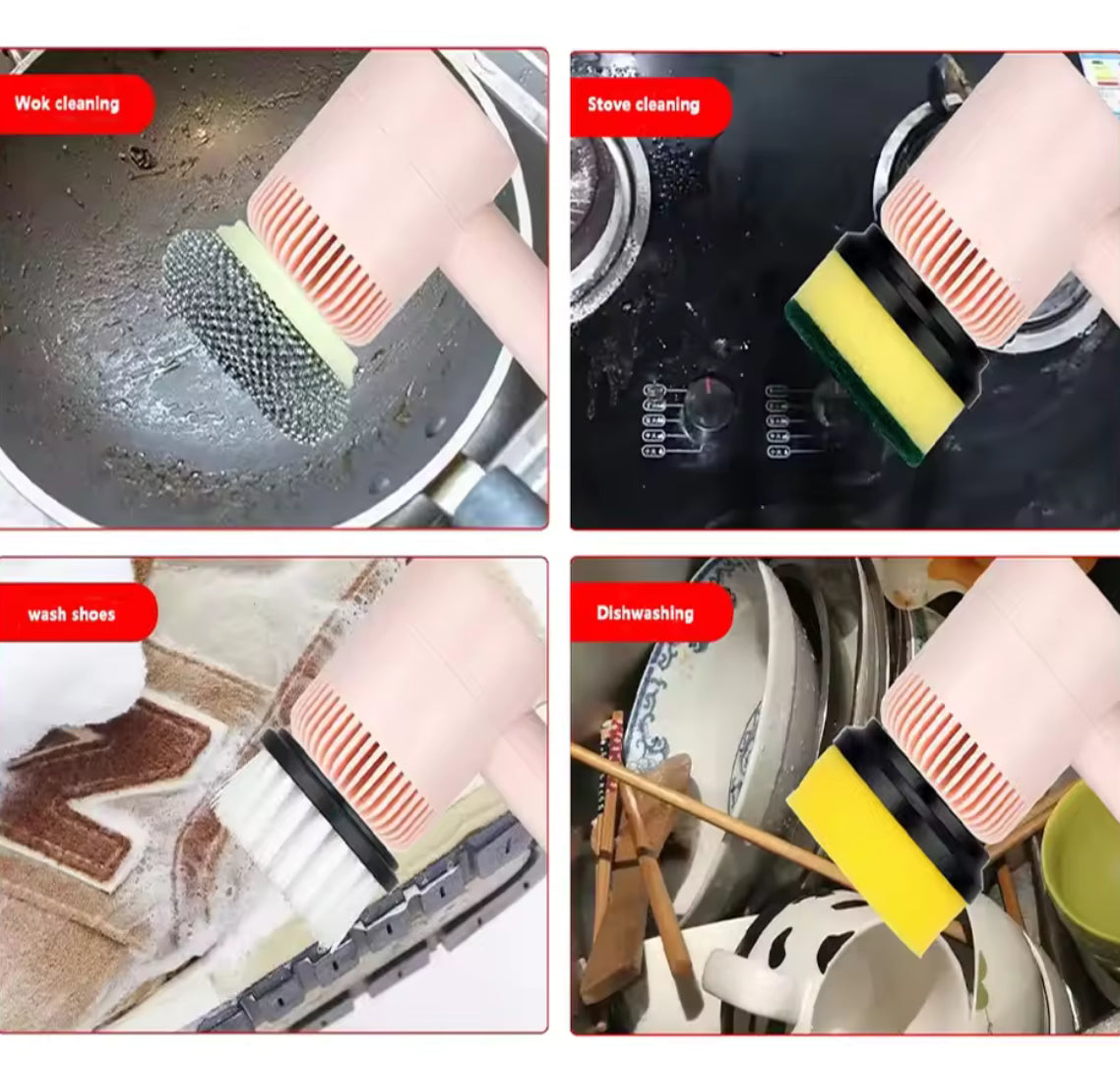 USB-Rechargeable Cordless Electric Cleaning Brush - Problems Solved