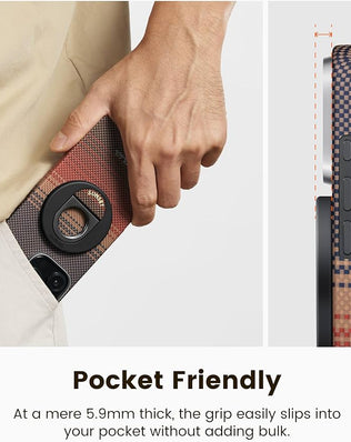 MagSafe Phone Grip, 360 Degree Rotation Magnetic Phone Grip